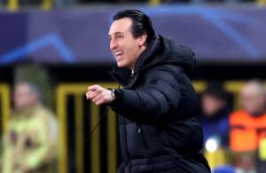 Unai Emery in panchina