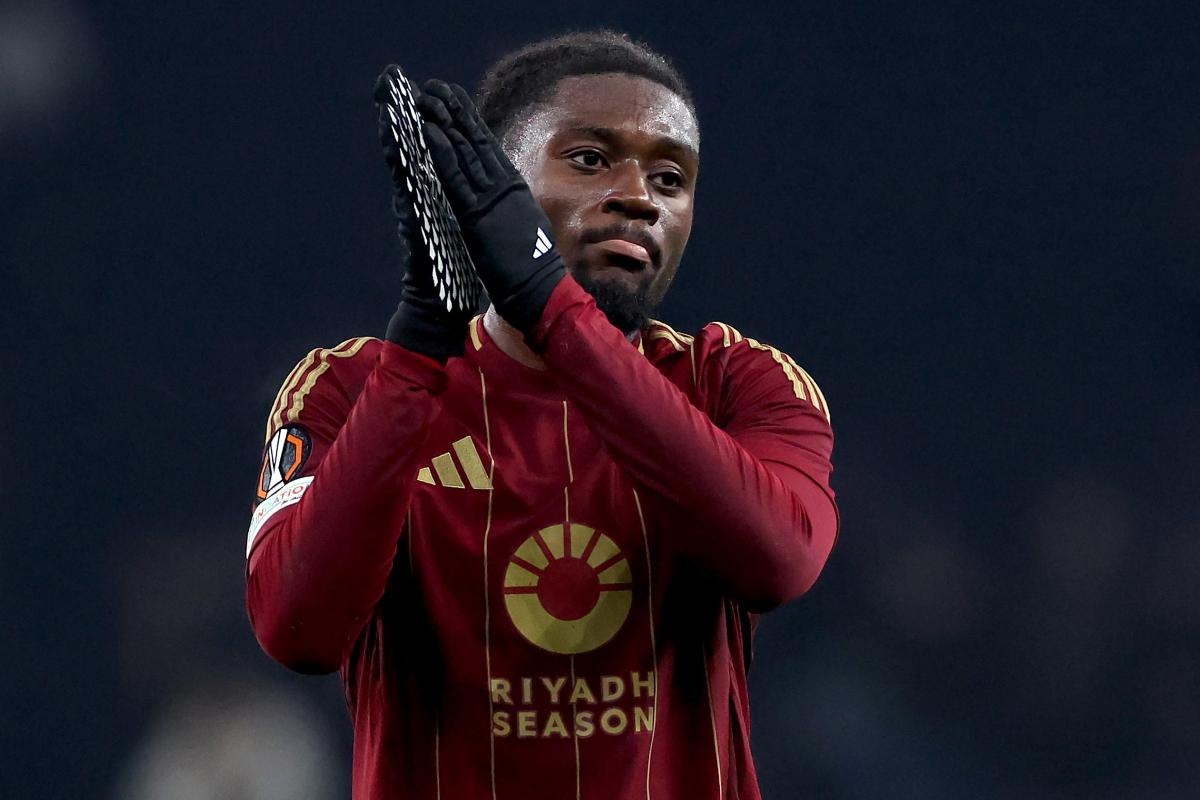 Primo piano di Manu Koné