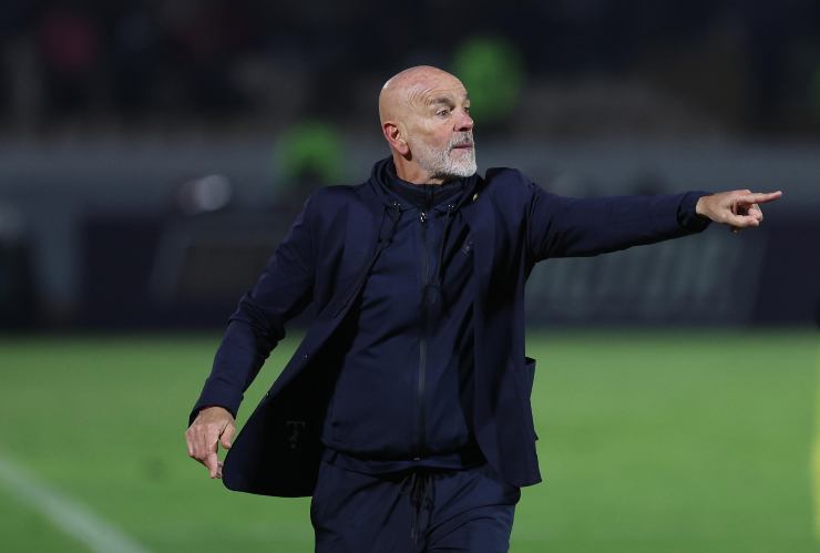 Stefano Pioli in panchina all'Al Nassr