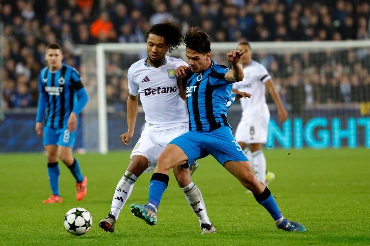 Ardon Jashari in azione in Champions League