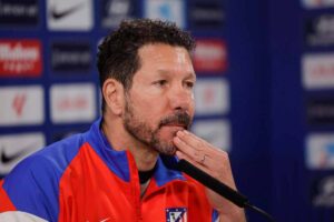 Diego Simeone in conferenza stampa