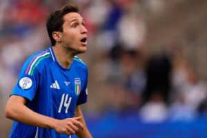 L'esterno d'attacco del Liverpool Federico Chiesa
