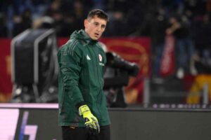 Pierluigi Gollini a bordo campo