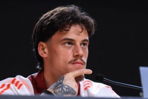 Mile Svilar in conferenza stampa