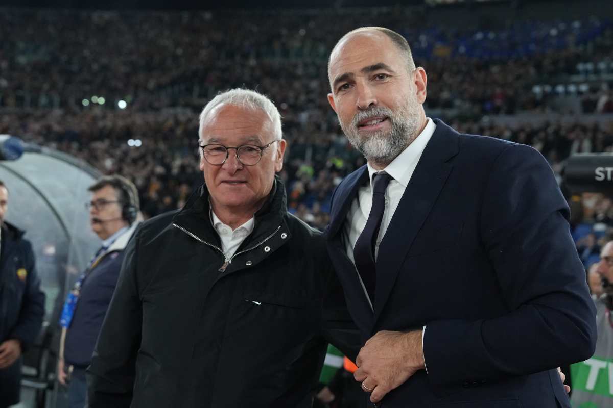 Claudio Ranieri e Igor Tudor