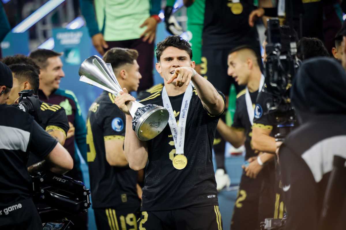 Israel Reyes con la nazionale messicana