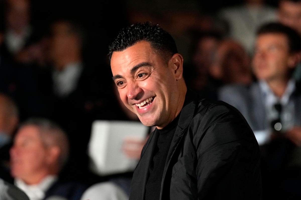 Xavi Hernandez sorridente