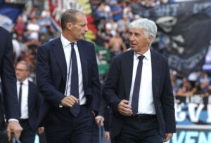 Allegri e Gasperini in un match di un anno e mezzo fa