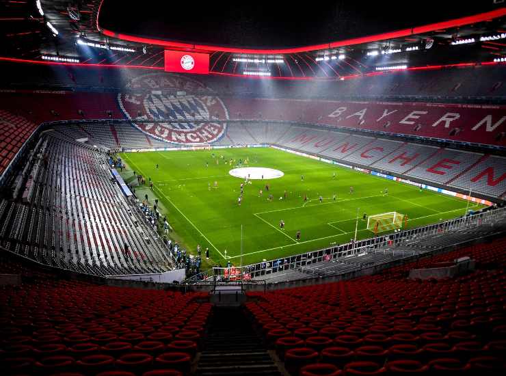 L'Allianz Arena, casa del Bayern Monaco