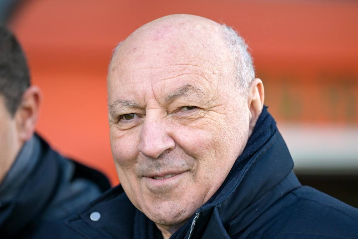 Beppe Marotta sorridente