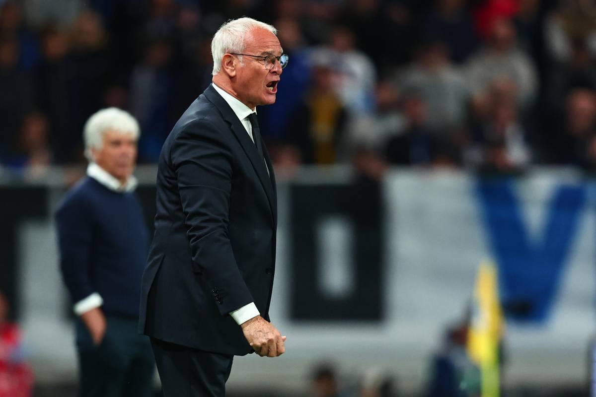 Ranieri sulla panchina della Roma