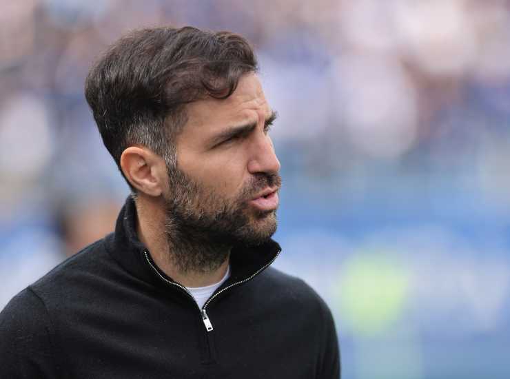 L'allenatore del Como Cesc Fabregas