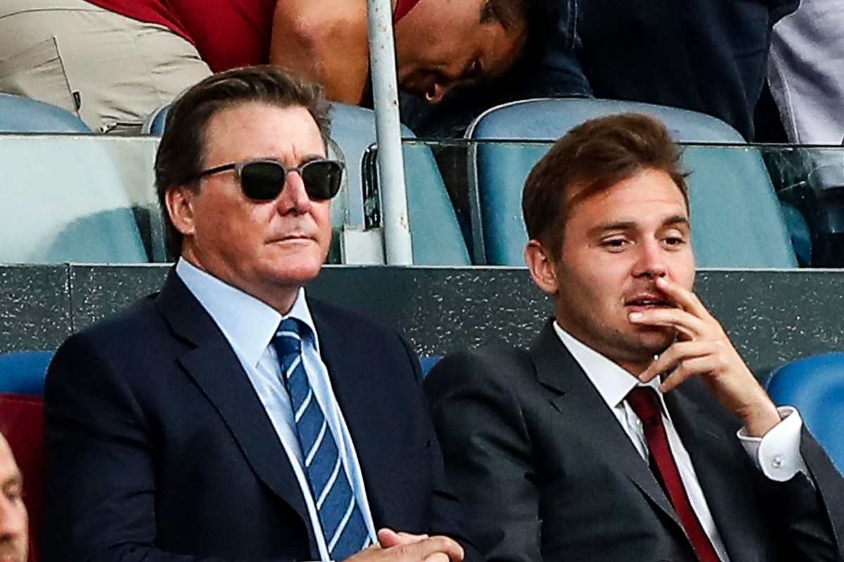 La famiglia Friedkin all'Olimpico