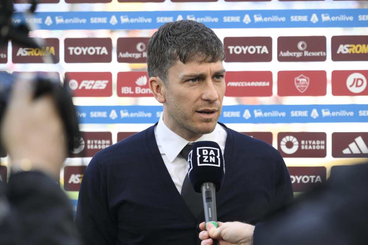 Florent Ghisolfi in primo e ai microfoni di DAZN