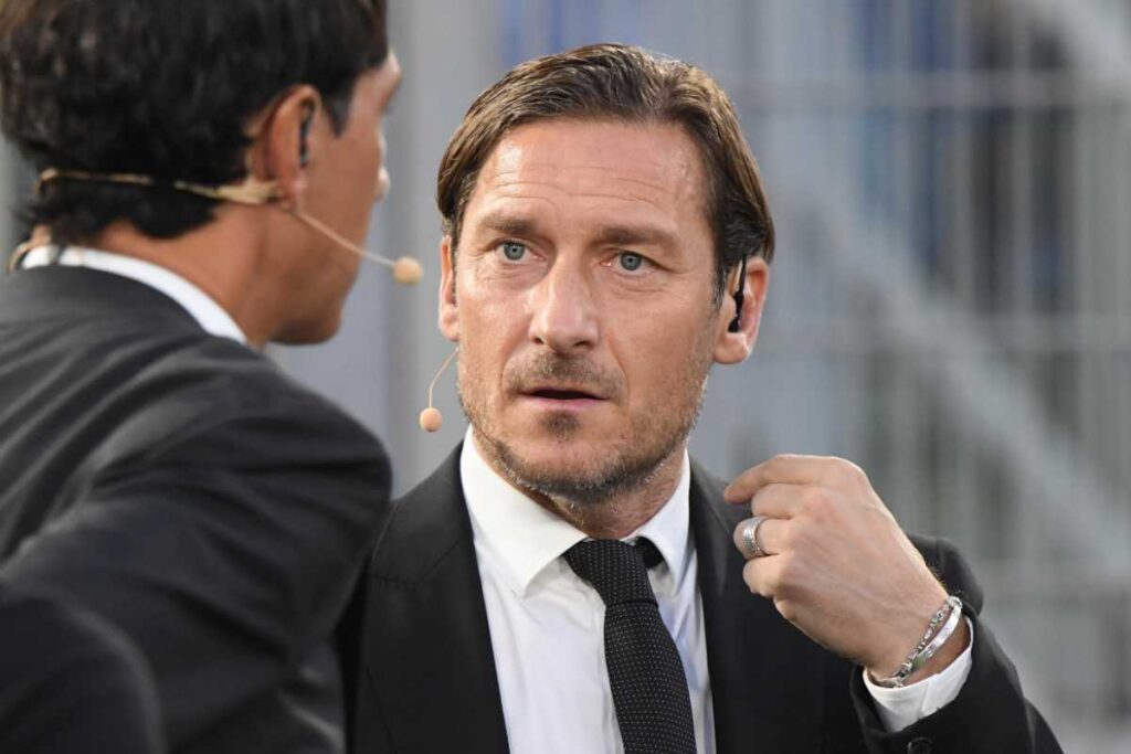 Totti allo Stadio Olimpico