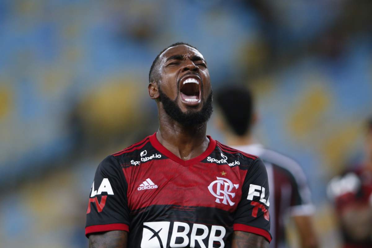 Gerson con la maglia del Flamengo
