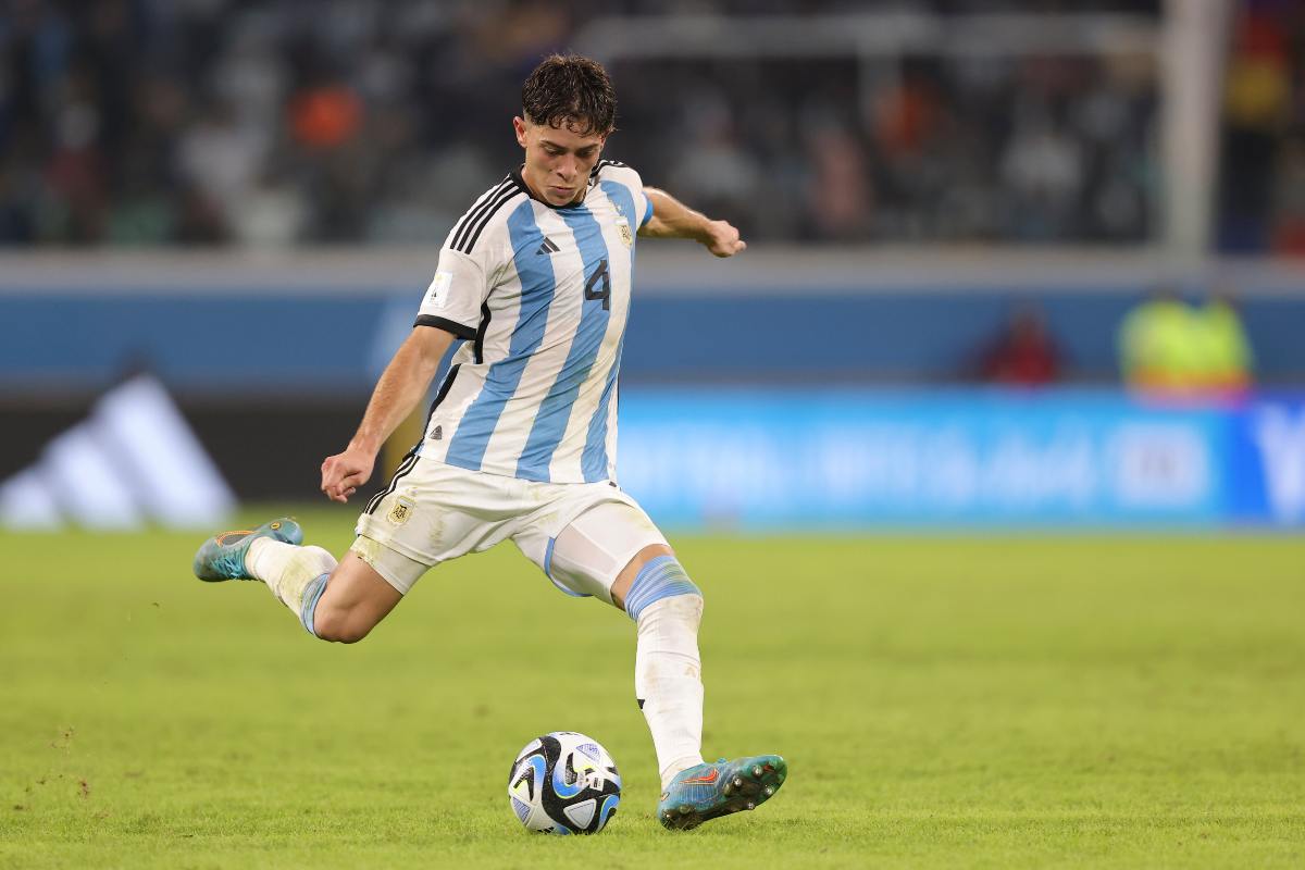 Agustin Giay in campo