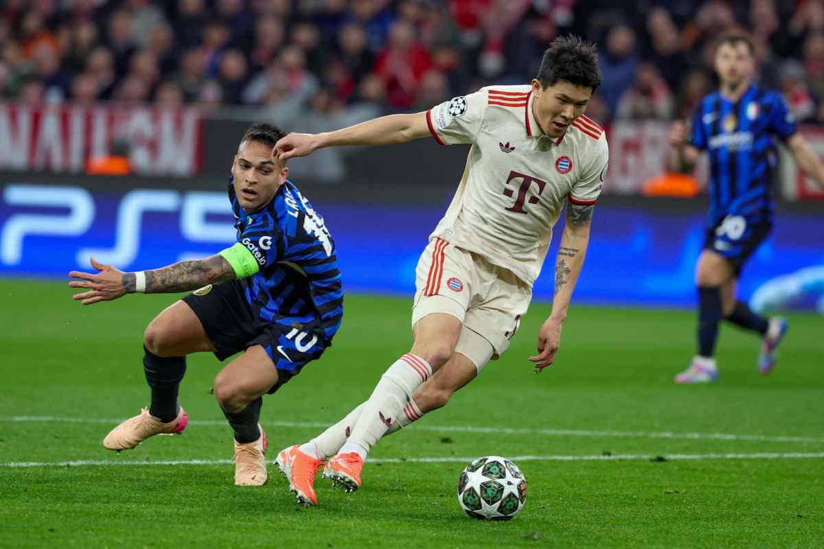 Kim in azione contro l'Inter