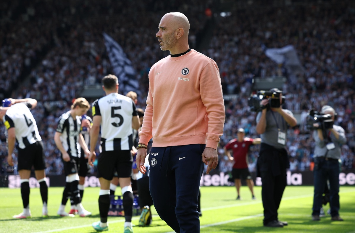 Maresca al termine del match di Premier League contro il Newcastle