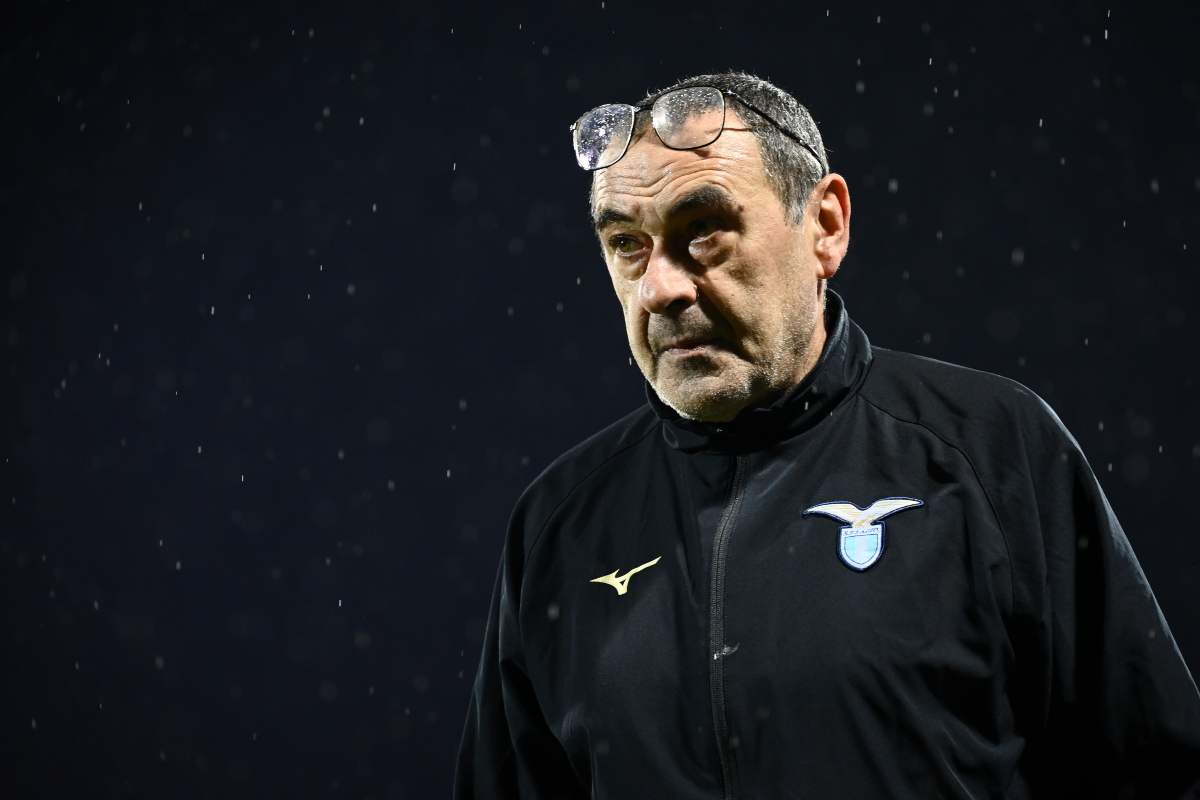 L'ex allenatore della Lazio Maurizio Sarri