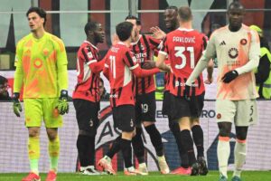 Milan e Roma in campo a San Siro