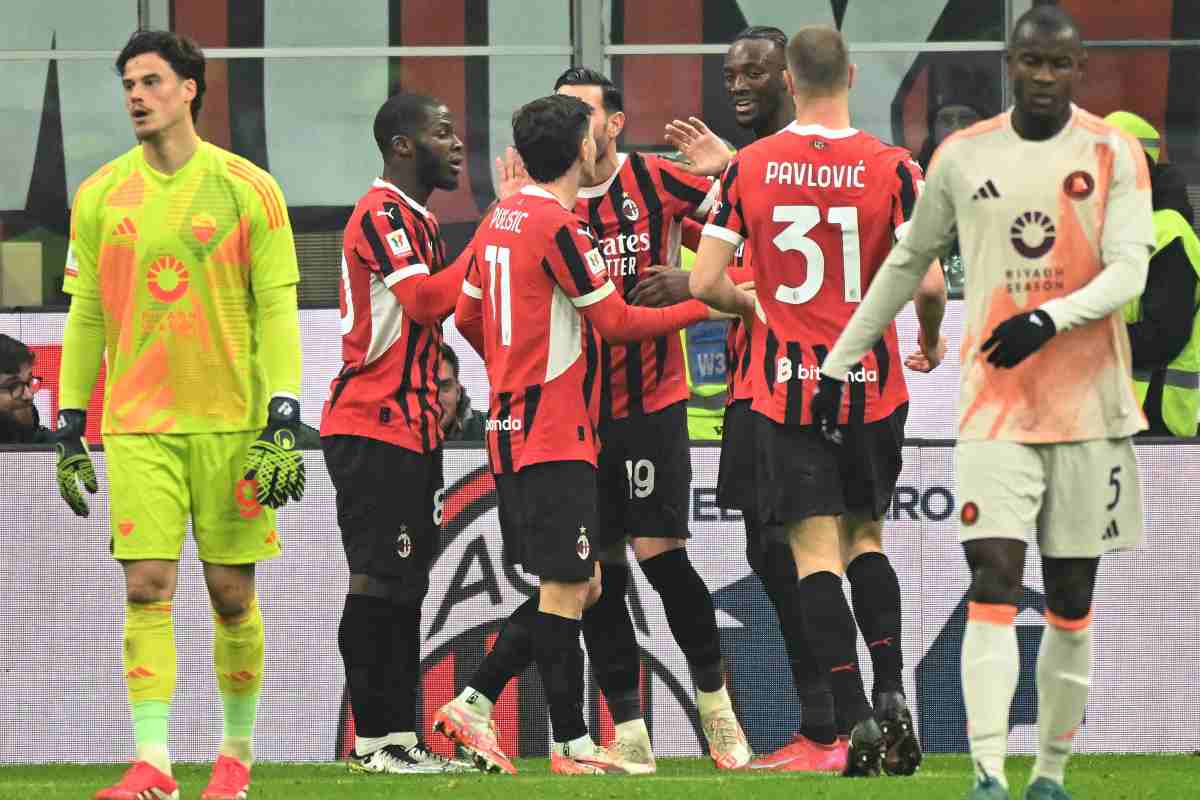 Milan e Roma in campo a San Siro