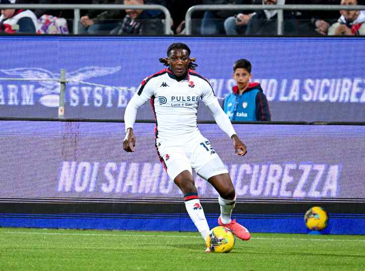 Il terzino destro del Genoa Brooke Norton-Cuffy