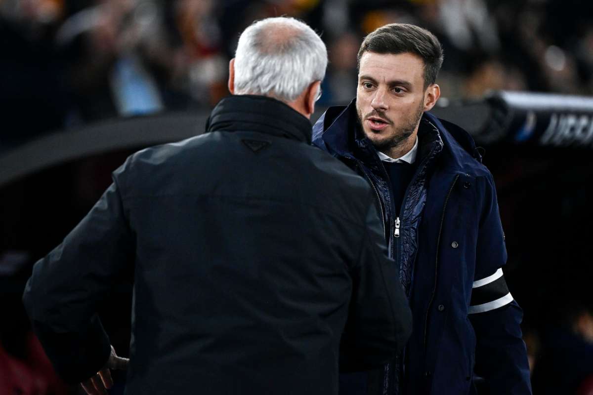 Claudio Ranieri abbraccia Anselmi del Porto