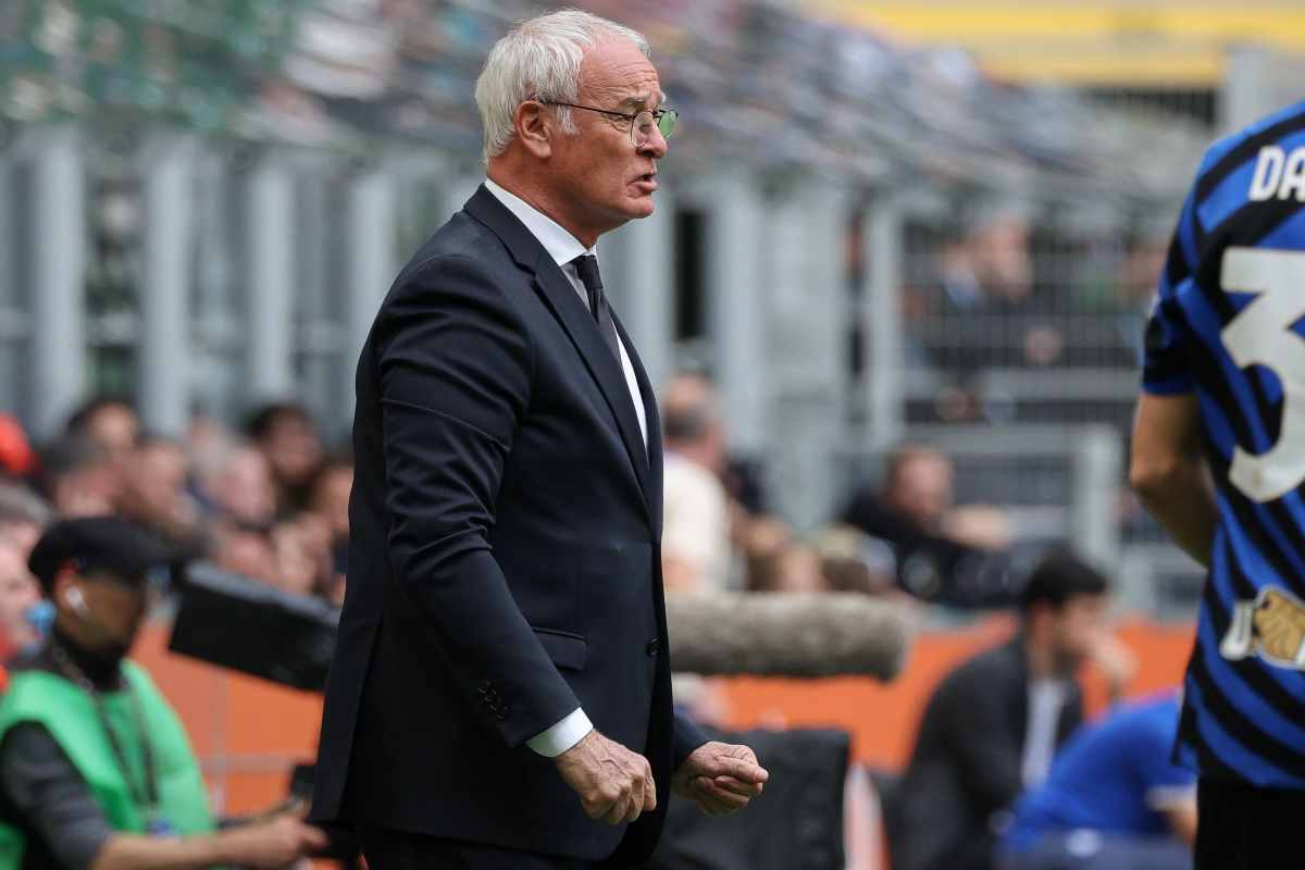 Ranieri sulla panchina della Roma