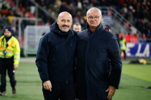 Ranieri abbraccia Italiano