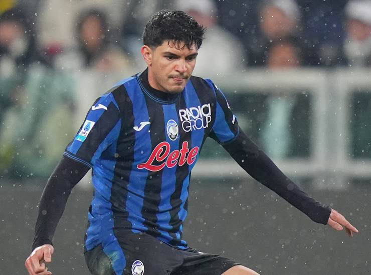 Il giocatore dell'Atalanta Raoul Bellanova
