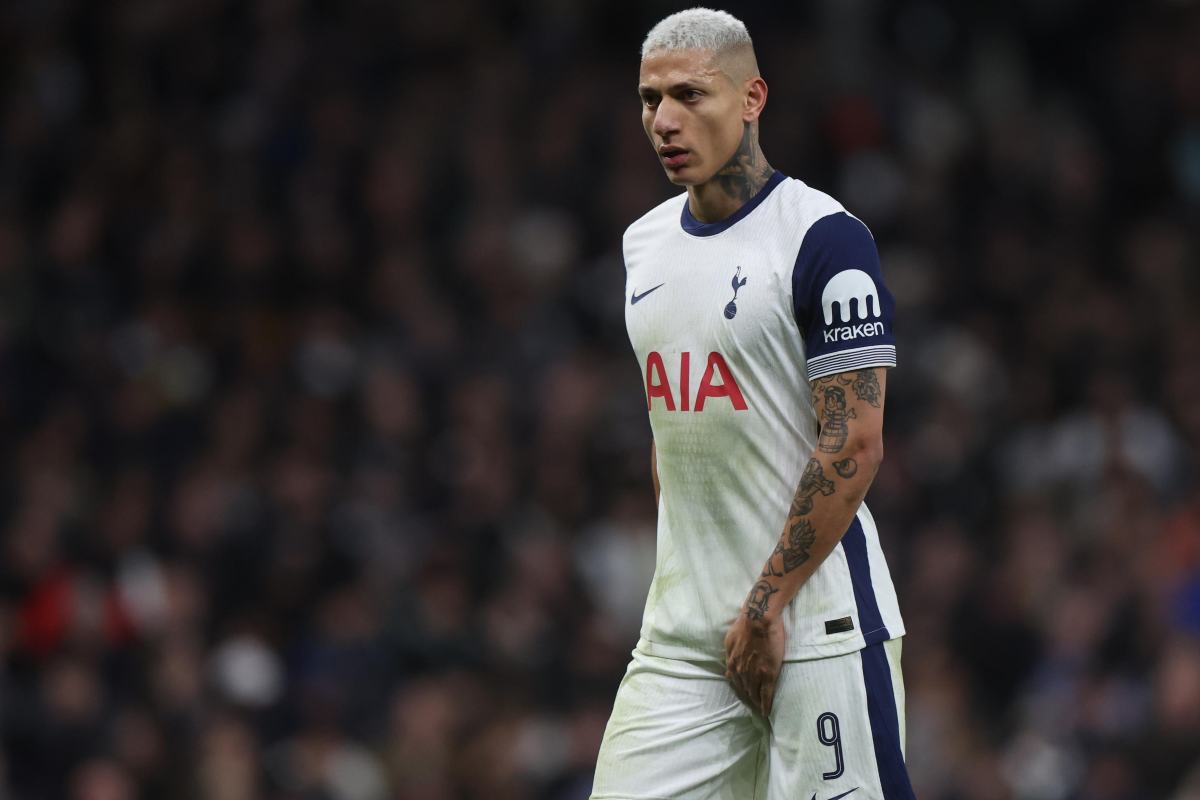 Richarlison con la maglia del Tottenham
