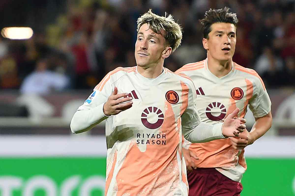Saelemaekers con la maglia della Roma