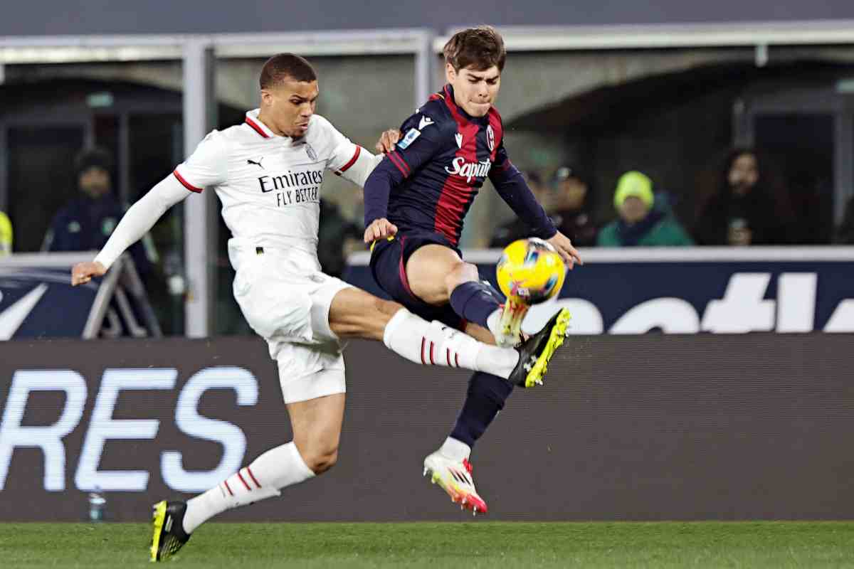 Thiaw con la maglia del Milan