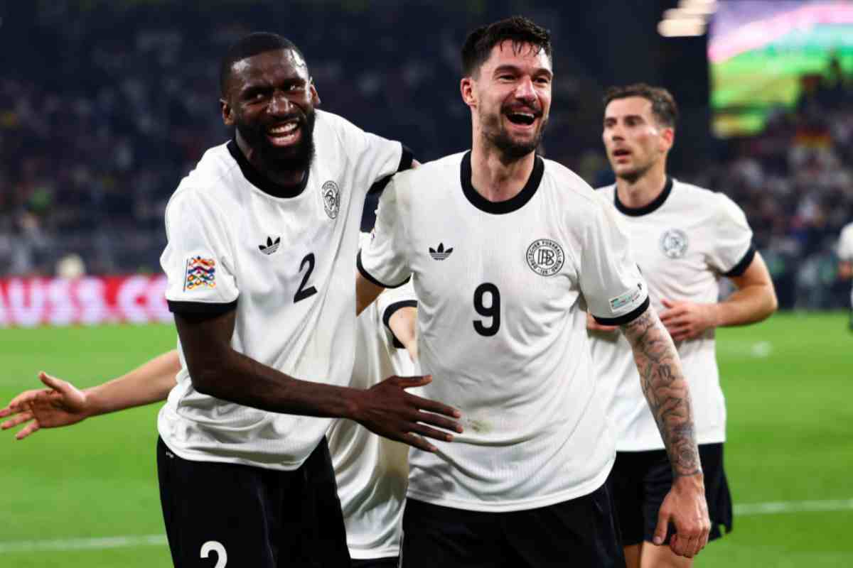 Kleindienst con la maglia della Germania