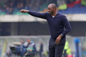 Patrick Vieira sulla panchina del Genoa