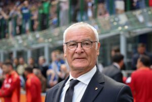 L'allenatore dell Roma e futuro dirigente Claudio Ranieri