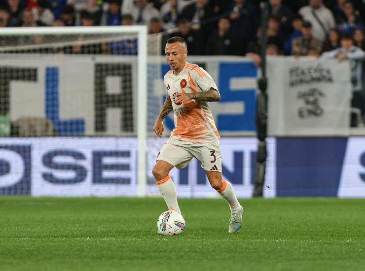 Il terzino della Roma Angelino