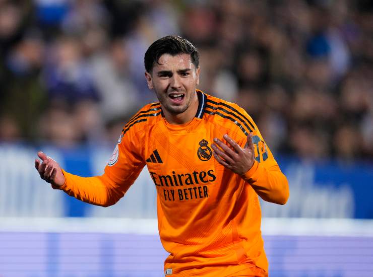 L'esterno d'attacco del Real Madrid Brahim Diaz