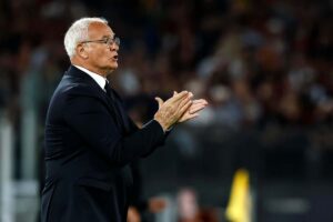 Ranieri sulla panchina della Roma