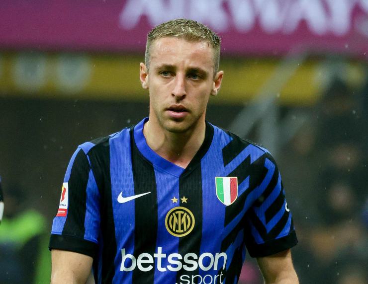 Davide Frattesi in una fase di gioco