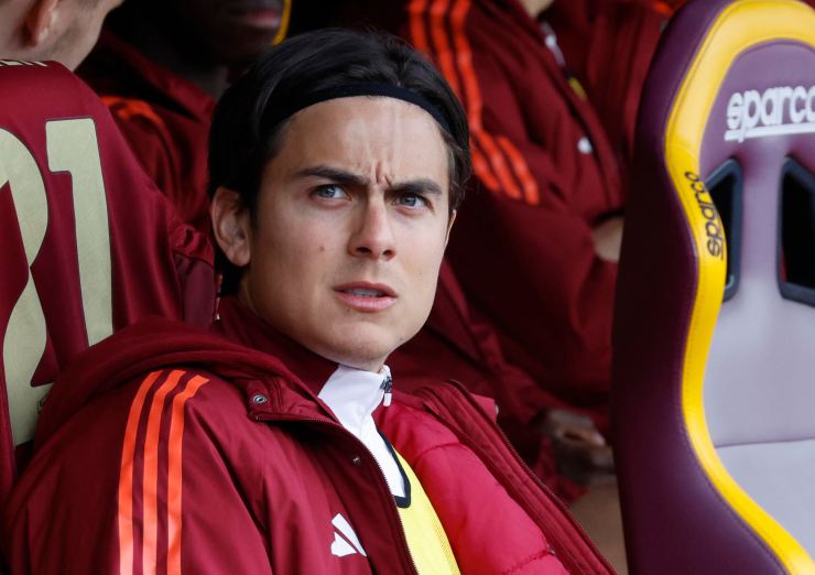 Paulo Dybala in panchina