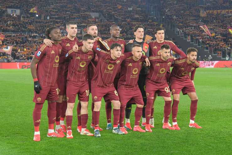 Una formazione della Roma lo scorso anno