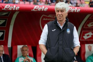 Gasperini sulla panchina dell'Atalanta