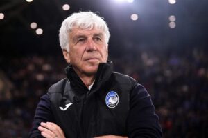 Gasperini sulla panchina dell'Atalanta