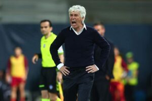 Gian Piero Gasperini a bordo campo
