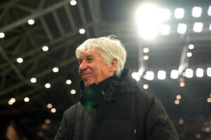 Gian Piero Gasperini sorride