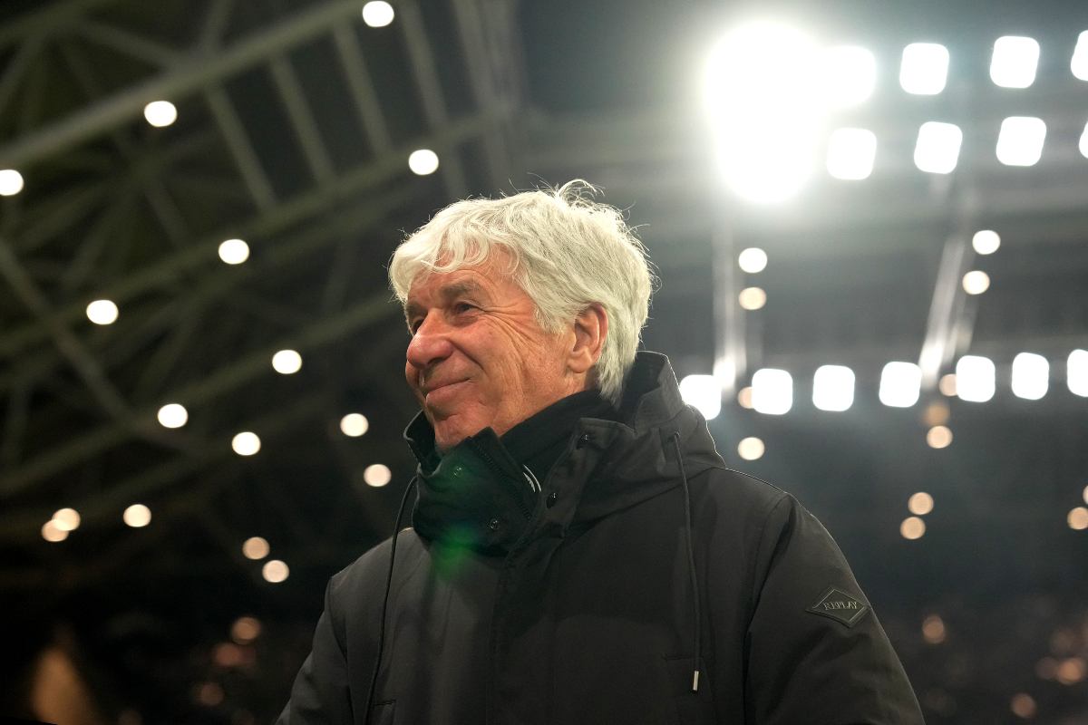 Gian Piero Gasperini sorride