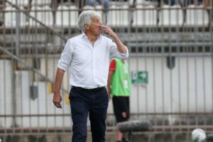 Gasperini a bordo campo