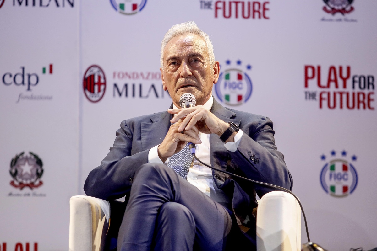 Gravina intervistato al Festival della Serie A
